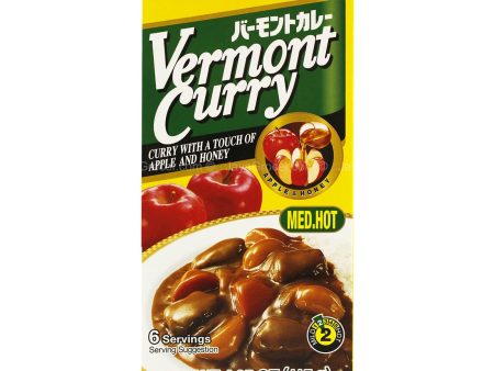 House Foods Vermont Medium Hot Curry with Apple & Honey Sauce Mix 115g Online Sale