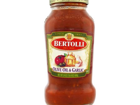 Bertolli Olive Oil & Garlic Pasta Sauce 680g Sale