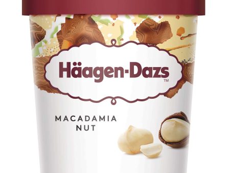 Haagen-Dazs Macadamia Nut Ice Cream 473ml Supply