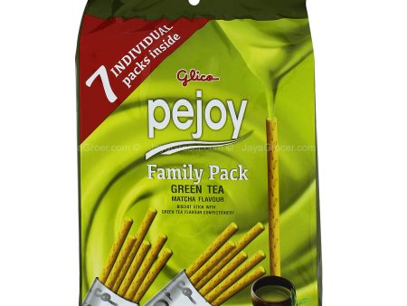 Glico Pejoy Family Pack Green Tea Matcha Flavour 126g Online Sale