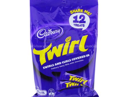 Cadbury Dairy Milk Chocolate Twirl Share Pack 168g Online