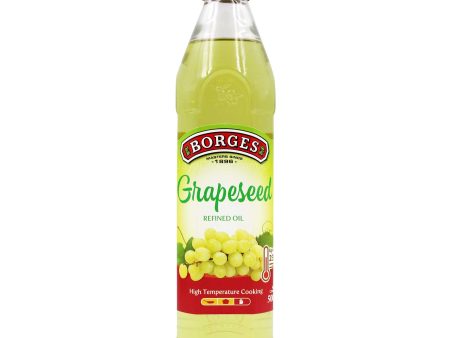 BORGES GRAPESEED OIL 500ML *1 For Sale