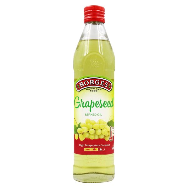 BORGES GRAPESEED OIL 500ML *1 For Sale