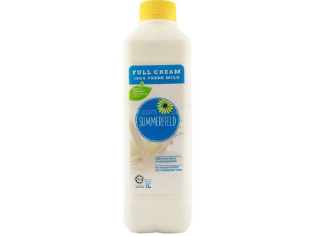 Summerfield Full Cream 100% Fresh Milk 1L on Sale