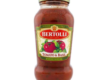 Bertolli Tomato & Basil Sauce 680g on Sale