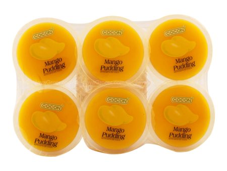 Cocon Nata Decoco Pudding Mango Flavour 80g x 6 Online Hot Sale