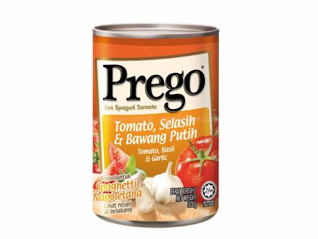 Prego Tomato, Basil and Garlic Pasta Sauce 300g Hot on Sale