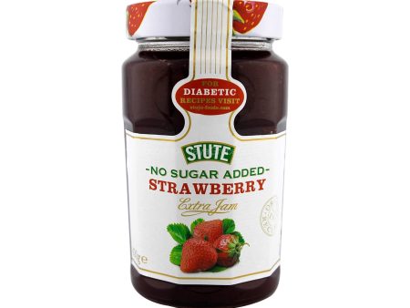 Stute No Sugar Added Strawberry Extra Jam 430g For Cheap