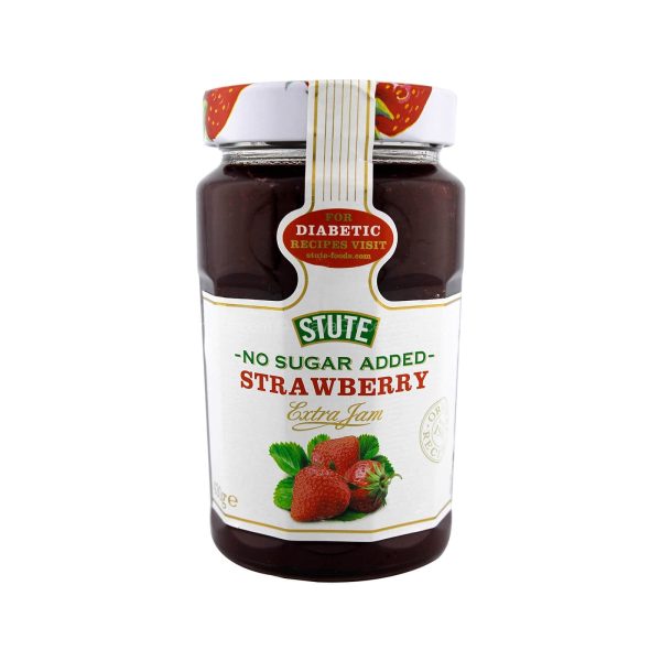 Stute No Sugar Added Strawberry Extra Jam 430g For Cheap