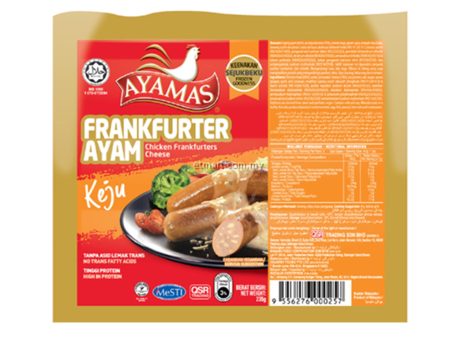 Ayamas Premium Cheese Chicken Frankfurter 235g on Sale