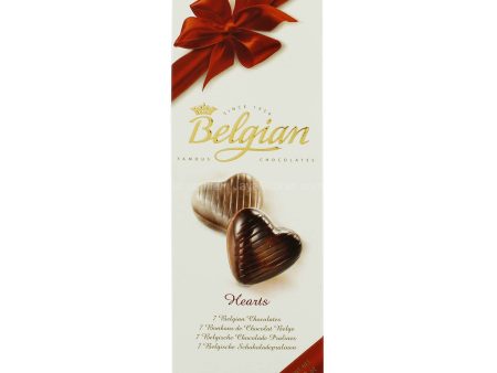 Belgian Hearts Chocolate 65g Supply