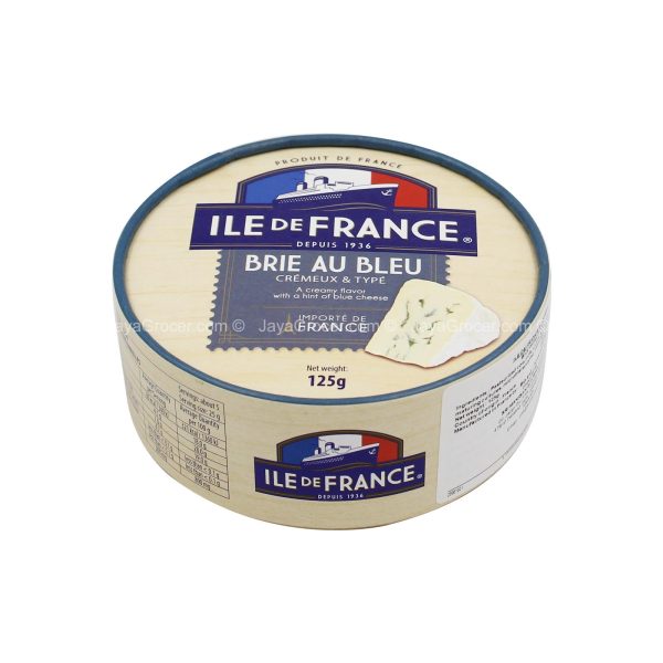 Ile De France Petit Brie Bleu 125g Discount