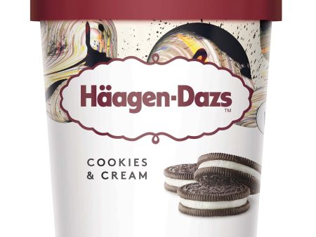 Haagen-Dazs Cookies and Cream Ice Cream 100g Online Sale