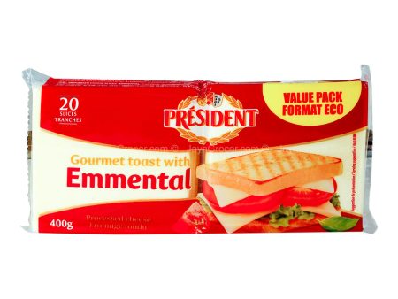 President Emmental Cheese Slices 400g Sale