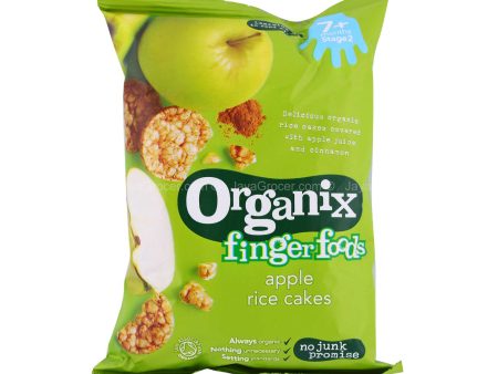 ORGANIX APPLE RICE CAKES 50G For Discount