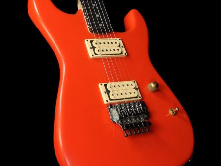 Charvel Custom Shop Nitro Aged San Dimas Electric Guitar Orange Online Hot Sale