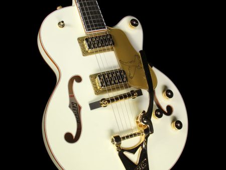 Used Gretsch Limited Edition G6112TCB-WF Falcon Junior Electric Guitar Vintage White Online