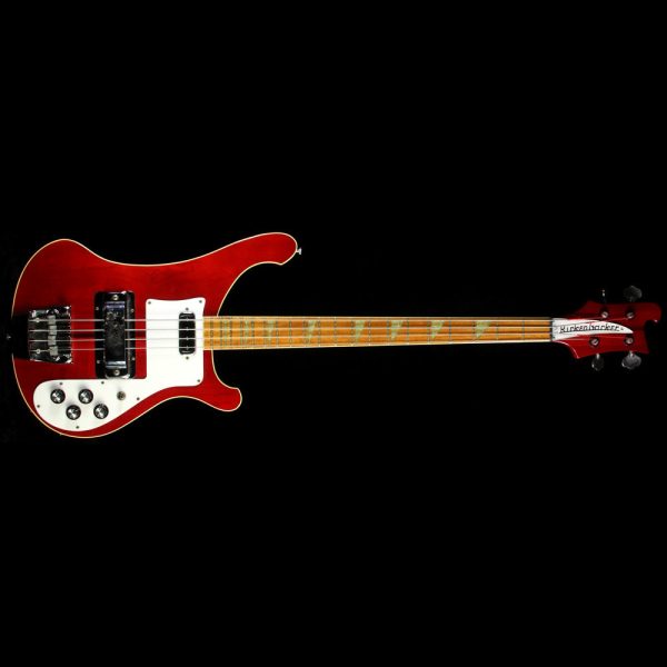 Used 1975 Rickenbacker 4001 Electric Bass Burgundy Glo Online Hot Sale