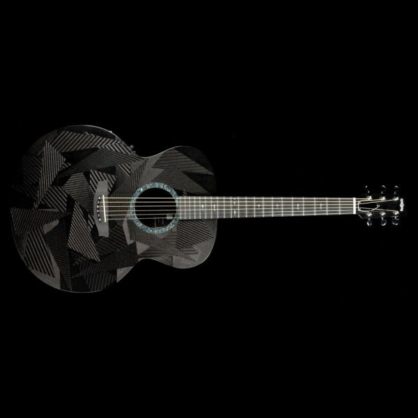 RainSong Black Ice BI-JM1000N2 Graphite Acoustic Guitar Black on Sale