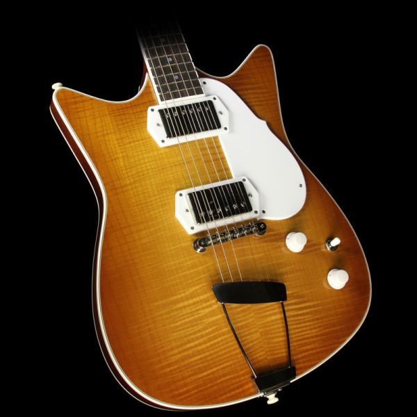 Frank Brothers Signature Model Electric Guitar Amber Sunburst Sale