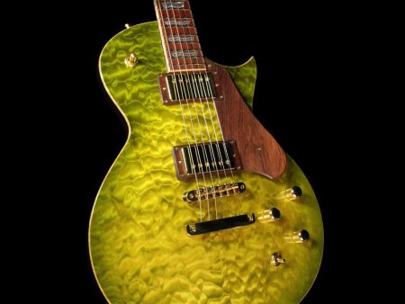 ESP USA Custom Shop Limited Edition Eclipse Electric Guitar Olive Sunburst Online