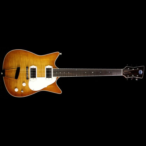 Frank Brothers Signature Model Electric Guitar Amber Sunburst Sale