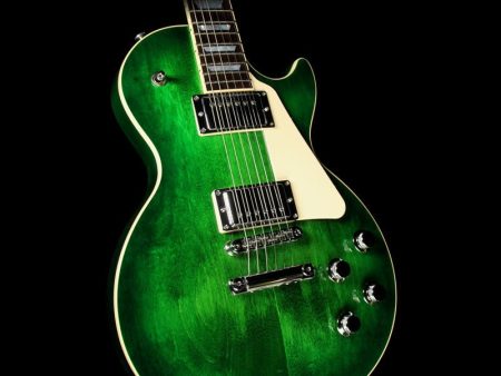 2017 Gibson Les Paul Classic HP Electric Guitar Green Ocean Burst Cheap