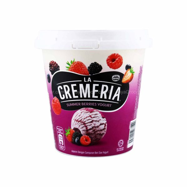 La Cremeria Summer Berries Yogurt Ice Cream 750ml Online now