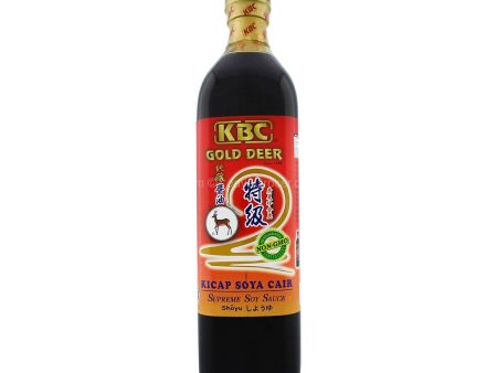 KBC Gold Deer Supreme Light Soy Sauce 750ml Online now