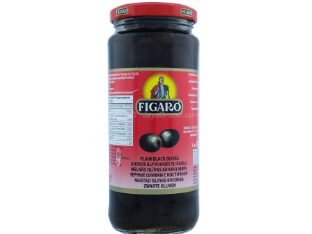 Figaro Plain Black Olives 340g Cheap