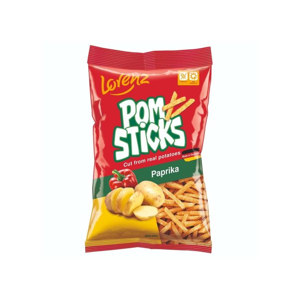 Lorenz Pomsticks Paprika Flavor 100g Cheap