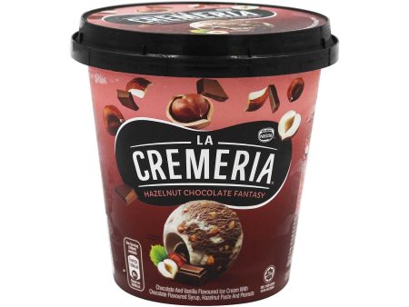 La Cremeria Hazelnut Chocolate Fantasy Ice Cream 750ml Online Hot Sale