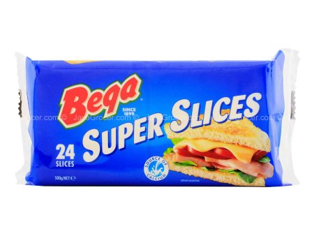 Bega Cheddar Super Slices Cheese 500g For Discount