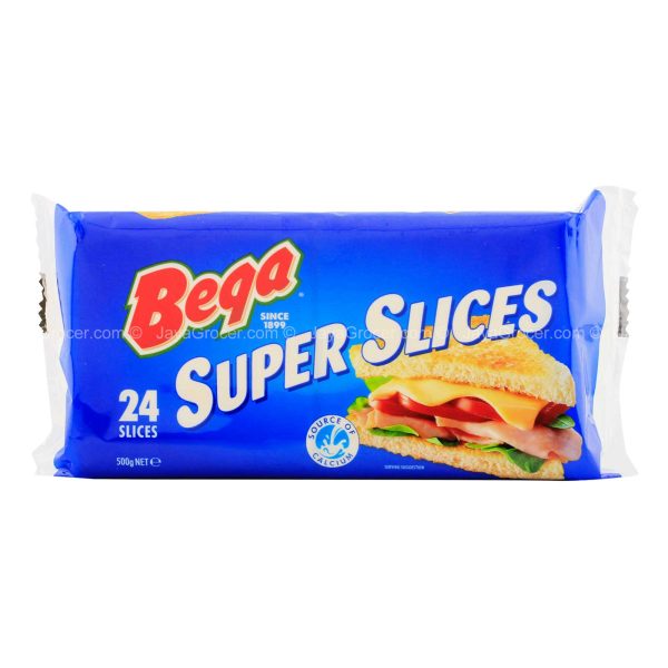 Bega Cheddar Super Slices Cheese 500g For Discount