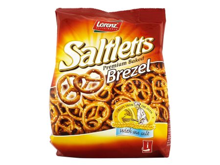 Lorenz Saltletts Premium Baked Brezel with Sea Salt 150g For Cheap