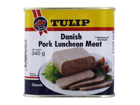 [NON-HALAL] Tulip Pork Luncheon Meat 340g Fashion